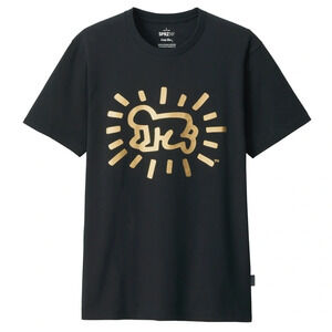 RARE Uniqlo SPRZ NY MoMA Special Ed. Keith Haring Radiant Baby Tee, XS & L, NWT